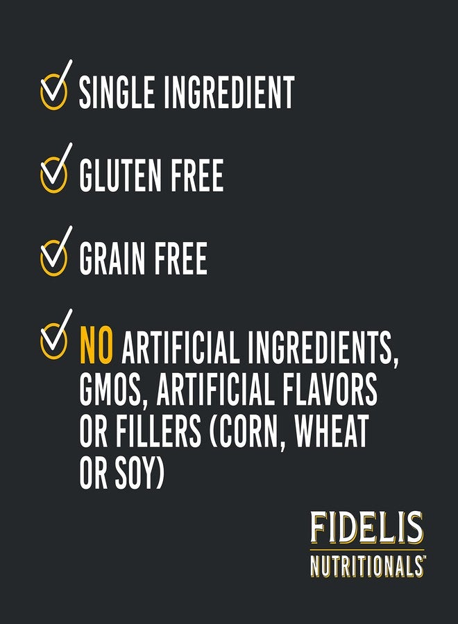 FIDELIS Freeze Dried Raw Dog Treats for Small, Medium, Large Dogs, High Protein, Gluten Free, Healthy Dog Snacks, Perfect Training Treat or Mixer, Puppy & Adult, Made in USA, 4oz, Chicken Liver - Image 2